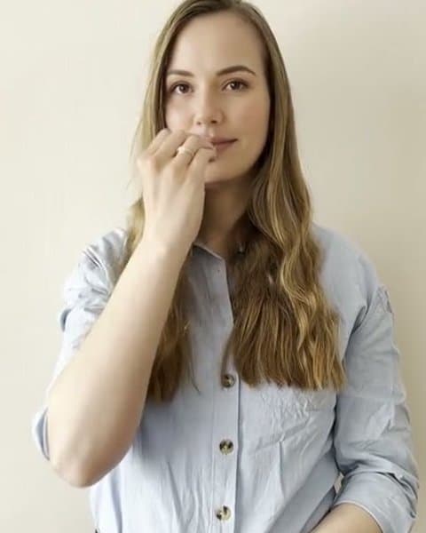 Eat sign demonstration