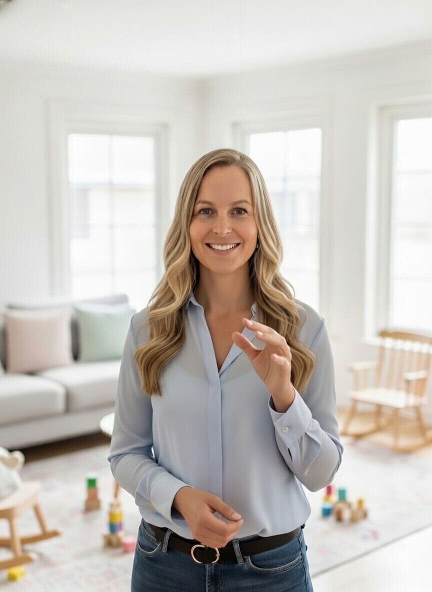 Milk sign demonstration